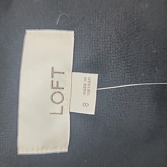 the loft blazer jacket black size 8 new nwt - Picture 5 of 7